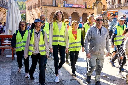 Las fotos de la marcha de Asamis que une a Soria por la integración.