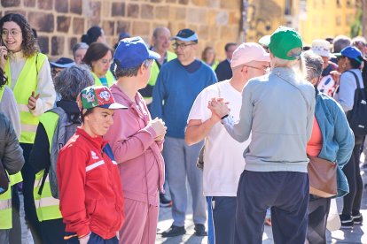 Las fotos de la marcha de Asamis que une a Soria por la integración.