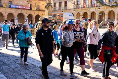 Las fotos de la marcha de Asamis que une a Soria por la integración.