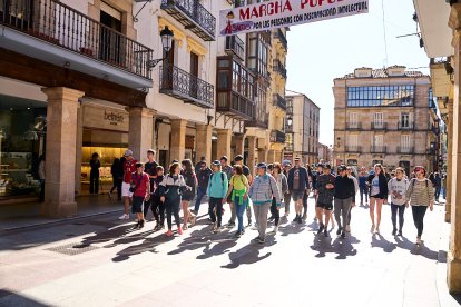 Las fotos de la marcha de Asamis que une a Soria por la integración.