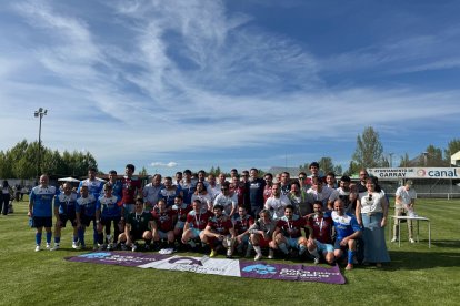 San Juan de Garray acoge la fiesta del fútbol provincial con la Copa Diputación y el Interpueblos.