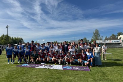 San Juan de Garray acoge la fiesta del fútbol provincial con la Copa Diputación y el Interpueblos.