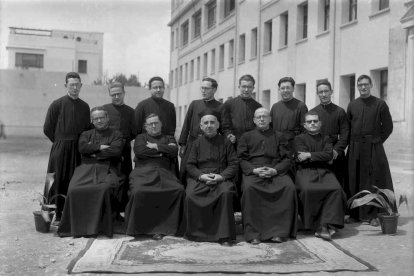 Colegio Padres Escolapios en la Avenida Valladolid en los años 60