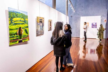Una muestra de obras de los jóvenes artistas sorianos