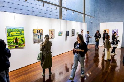 Una muestra de obras de los jóvenes artistas sorianos
