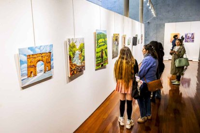 Una muestra de obras de los jóvenes artistas sorianos