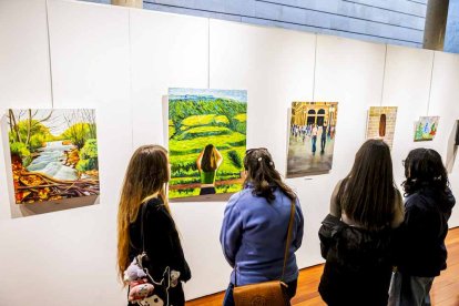 Una muestra de obras de los jóvenes artistas sorianos
