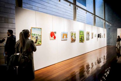 Una muestra de obras de los jóvenes artistas sorianos