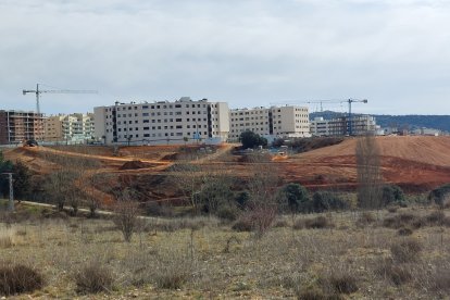 Estado de la parcela del Centro de Refugiados el pasado 16 de febrero.