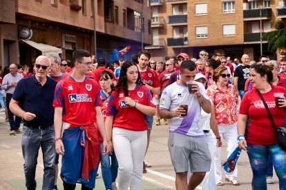 El Numancia pasó del cielo a los infiernos en dos minutos.
