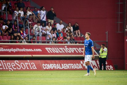 El Numancia pasó del cielo a los infiernos en dos minutos.