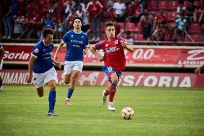 El Numancia pasó del cielo a los infiernos en dos minutos.