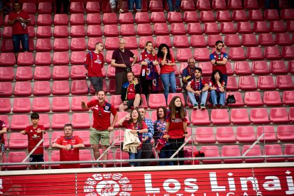 El Numancia pasó del cielo a los infiernos en dos minutos.