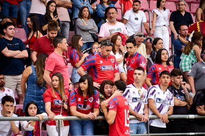 El Numancia pasó del cielo a los infiernos en dos minutos.