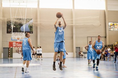 El Club Baloncesto Soria se midió a auténticas estrellas