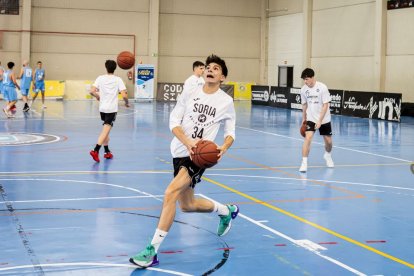 El Club Baloncesto Soria se midió a auténticas estrellas
