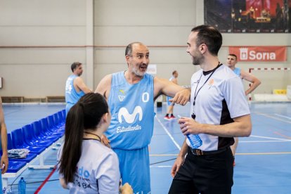 El Club Baloncesto Soria se midió a auténticas estrellas