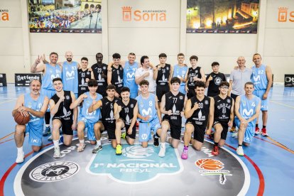 El Club Baloncesto Soria se midió a auténticas estrellas