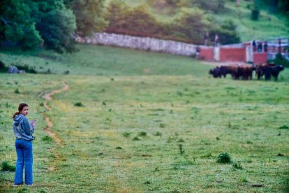 El rápido encierro matutino y el ambiente protagonizan la mañana del Lavalenguas en Valonsadero.