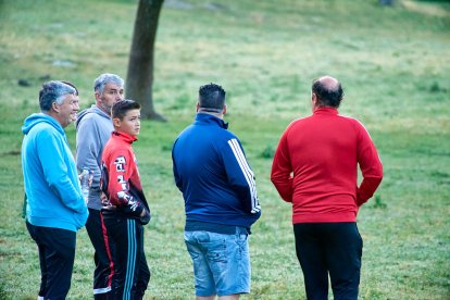 El rápido encierro matutino y el ambiente protagonizan la mañana del Lavalenguas en Valonsadero.