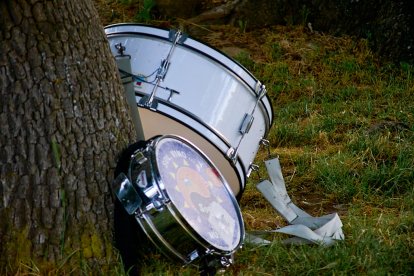 El rápido encierro matutino y el ambiente protagonizan la mañana del Lavalenguas en Valonsadero.
