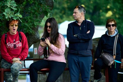 El rápido encierro matutino y el ambiente protagonizan la mañana del Lavalenguas en Valonsadero.
