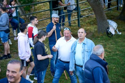 El rápido encierro matutino y el ambiente protagonizan la mañana del Lavalenguas en Valonsadero.