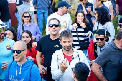 El rápido encierro matutino y el ambiente protagonizan la mañana del Lavalenguas en Valonsadero.