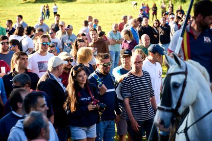 El rápido encierro matutino y el ambiente protagonizan la mañana del Lavalenguas en Valonsadero.