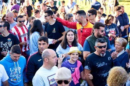 El rápido encierro matutino y el ambiente protagonizan la mañana del Lavalenguas en Valonsadero.