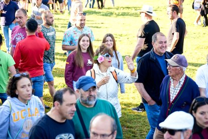 El rápido encierro matutino y el ambiente protagonizan la mañana del Lavalenguas en Valonsadero.