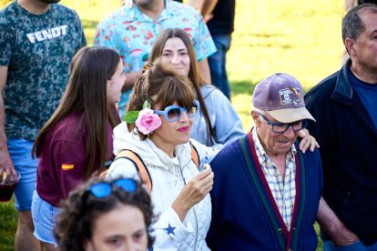 El rápido encierro matutino y el ambiente protagonizan la mañana del Lavalenguas en Valonsadero.