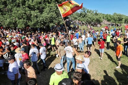 Ambiente en Cañada Honda a las 19.00 horas.