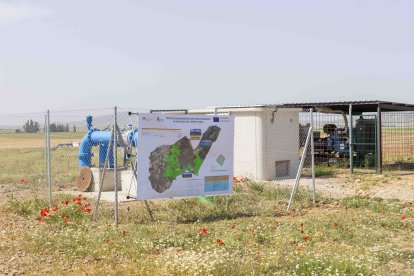 La zona cuenta con nuevas infraestructuras para el riego