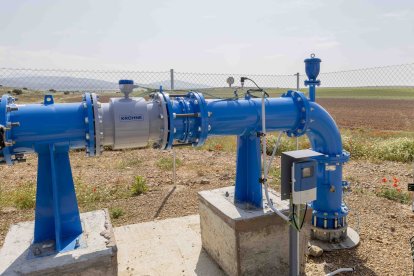 La zona cuenta con nuevas infraestructuras para el riego
