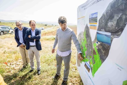 La zona cuenta con nuevas infraestructuras para el riego