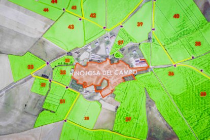 La zona cuenta con nuevas infraestructuras para el riego