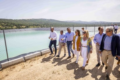 La zona cuenta con nuevas infraestructuras para el riego