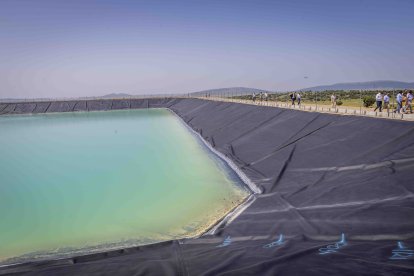 La zona cuenta con nuevas infraestructuras para el riego