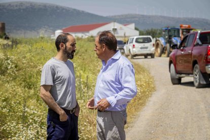 La zona cuenta con nuevas infraestructuras para el riego
