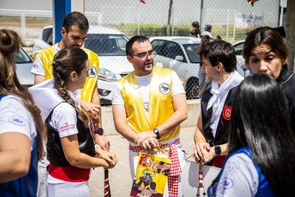 Celebración del Domingo de Calderas en el centro infantil Gloria Fuertes dentro de su proyecto sanjuanero.