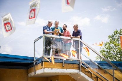 Celebración del Domingo de Calderas en el centro infantil Gloria Fuertes dentro de su proyecto sanjuanero.