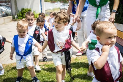 Celebración del Domingo de Calderas en el centro infantil Gloria Fuertes dentro de su proyecto sanjuanero.