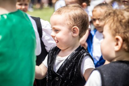 Celebración del Domingo de Calderas en el centro infantil Gloria Fuertes dentro de su proyecto sanjuanero.