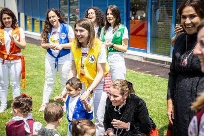 Celebración del Domingo de Calderas en el centro infantil Gloria Fuertes dentro de su proyecto sanjuanero.