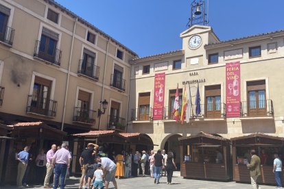En San Esteban de Gormaz todo está preparado para acoger este fin de semana la feria.