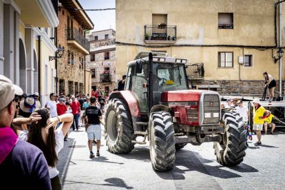 Una emocionante mañana la vivida en la plaza de San Pedro Manrique
