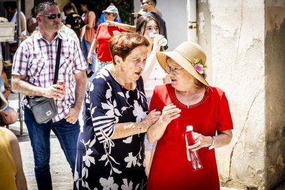 Una emocionante mañana la vivida en la plaza de San Pedro Manrique