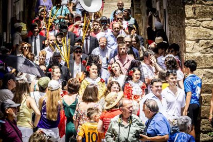 Una emocionante mañana la vivida en la plaza de San Pedro Manrique