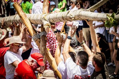 Una emocionante mañana la vivida en la plaza de San Pedro Manrique